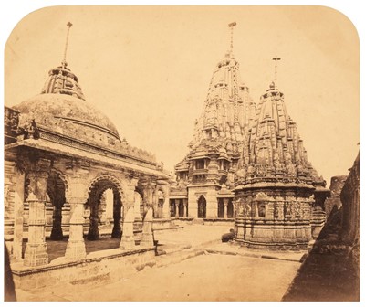 Lot 34 - India. A group of 30 photographs of Temples and Views, 1869