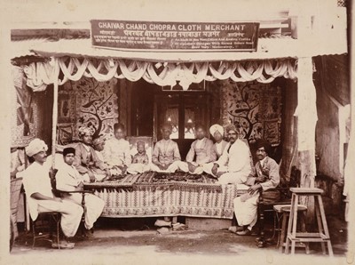 Lot 154 - India. A group of 8 assorted photographs, 19th & 20th century