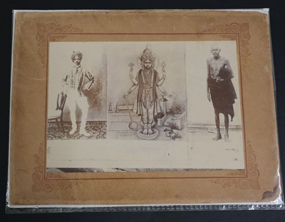 Lot 154 - India. A group of 8 assorted photographs, 19th & 20th century