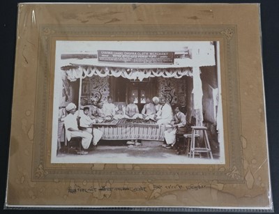 Lot 154 - India. A group of 8 assorted photographs, 19th & 20th century