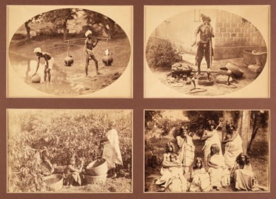 Lot 63 - Penn (Albert Thomas Watson, 1849-1924). Four ethnographic portraits, c. 1860s/1870s