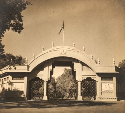 Lot 155 - India. A suite of 42 mounted photographs of Bhavnagar Palace, Gujarat, India, c. 1934/35