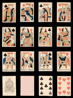 Lot 272 - English playing cards. Standard pattern HB1, Hunt & Sons, circa 1835, & 7 others