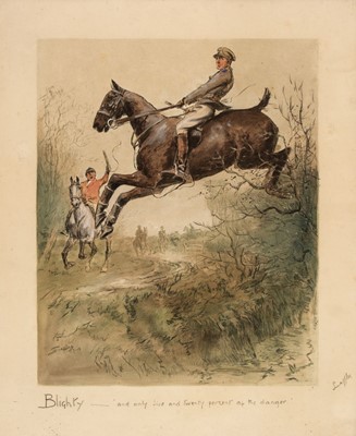 Lot 173 - Payne (Charles Johnson, 'Snaffles'), "Blighty.., circa 1916