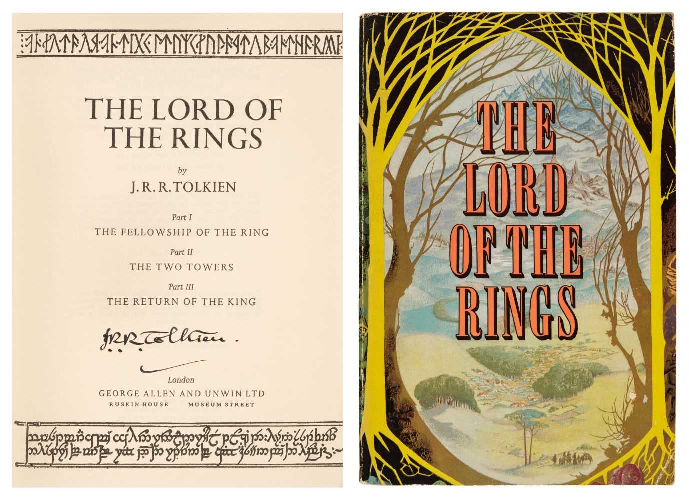 Lot 814 - Tolkien (J. R. R.). The Lord of the Rings,