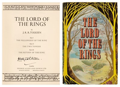 Lot 814 - Tolkien (J. R. R.). The Lord of the Rings, 1st one volume edition, signed, 1968