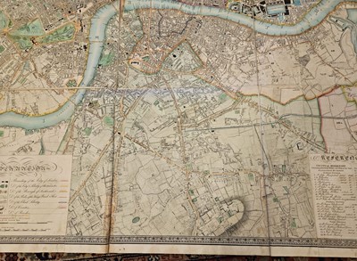 Lot 106 - London. Greenwood (C & J), Map of London, 1830