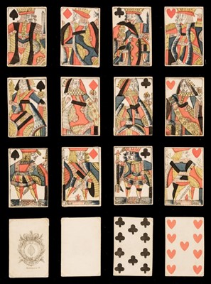 Lot 263 - English playing cards. Early standard pattern, Blanchard & Co, circa 1769