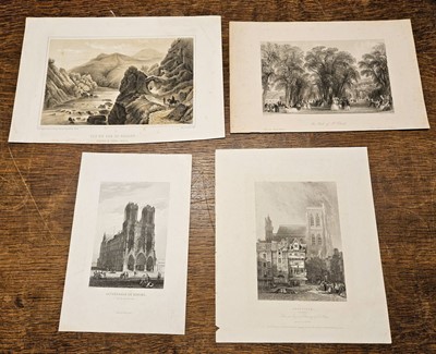 Lot 148 - Europe. A collection of approximately 175 maps and prints, mostly 19th-century