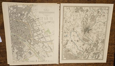 Lot 148 - Europe. A collection of approximately 175 maps and prints, mostly 19th-century