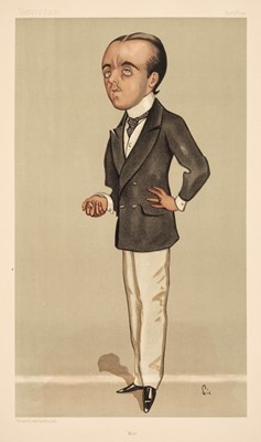 Lot 206 - Vanity Fair. A collection of approximately 80 caricatures, mostly 19th century