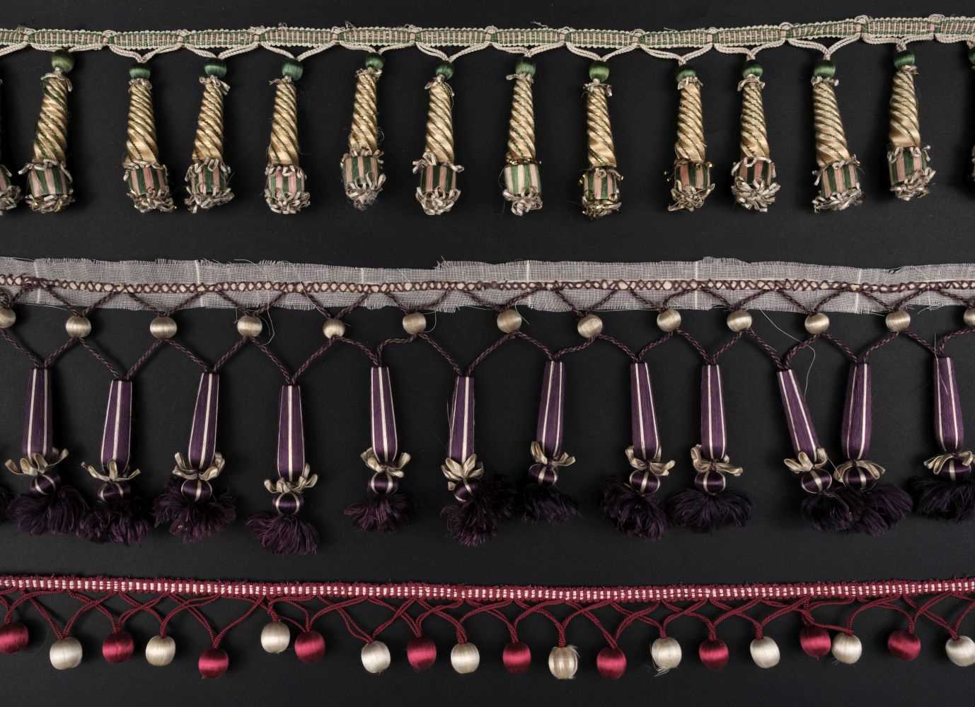 Lot De 8 Perles Triangles Anciennes En Jais Noir Facetté - Art Déco - Belle Époque