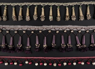 Lot 699 - Passementerie. A collection, French, late 19th century