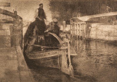 Lot 129 - Davison (George, 1856-1930). Two photogravures on Japanese tissue