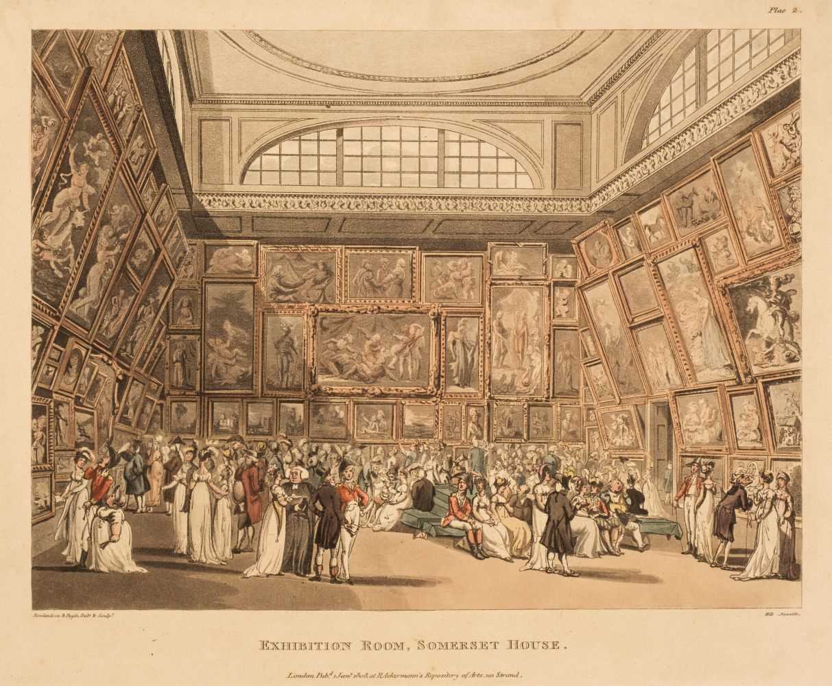 Lot 131 - Ackermann (Rudolf, publisher). A collection of 48 aquatint plates of London [1808 - 10]