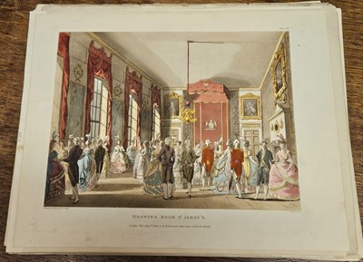 Lot 131 - Ackermann (Rudolf, publisher). A collection of 48 aquatint plates of London [1808 - 10]