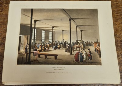 Lot 131 - Ackermann (Rudolf, publisher). A collection of 48 aquatint plates of London [1808 - 10]