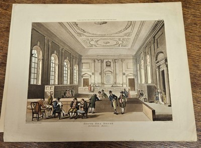 Lot 131 - Ackermann (Rudolf, publisher). A collection of 48 aquatint plates of London [1808 - 10]