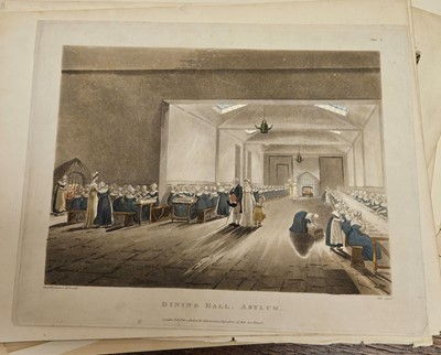 Lot 131 - Ackermann (Rudolf, publisher). A collection of 48 aquatint plates of London [1808 - 10]