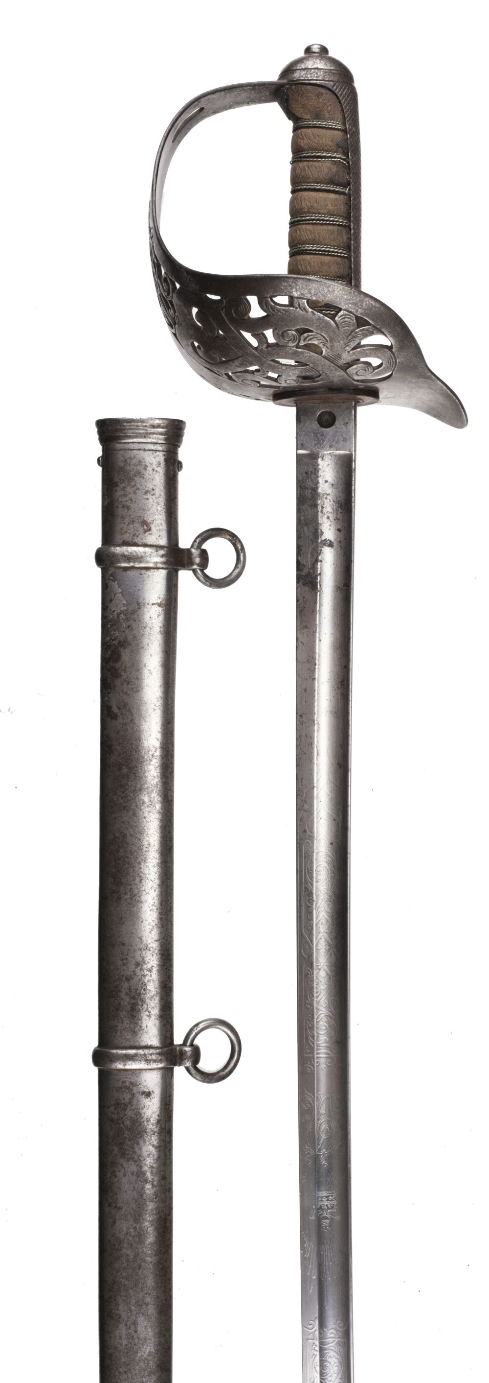 Lot 347 - Victorian Irish Infantry Officer's Sword,