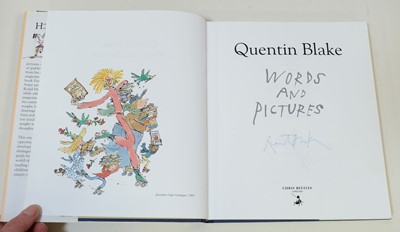 Lot 622 - Blake (Quentin, illustrator). Because a Fire Was in my Head, 1st edition, 2001