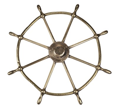 Lot 239 - HMS Ark Royal. The ship's wheel from HMS Ark Royal