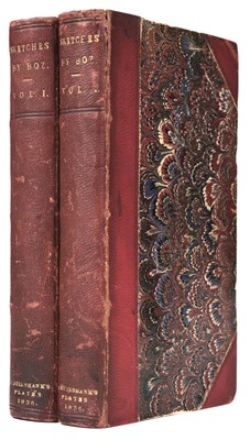 Lot 314 - Dickens (Charles). Sketches by Boz, 2 volumes, 2nd edition, extra-illustrated, 1836