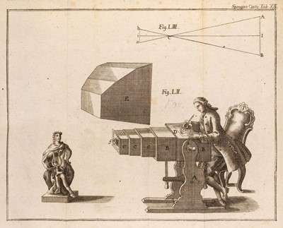 Lot 280 - Spengler (Joseph). Optick Catoptrick und Dioptrick in Zween Theilen, 1st edition, 1775