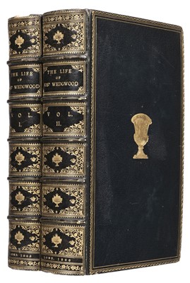 Lot 191 - Fore-edge paintings. The Life of Josiah Wedgwood..., 2 volumes, 1865-1866