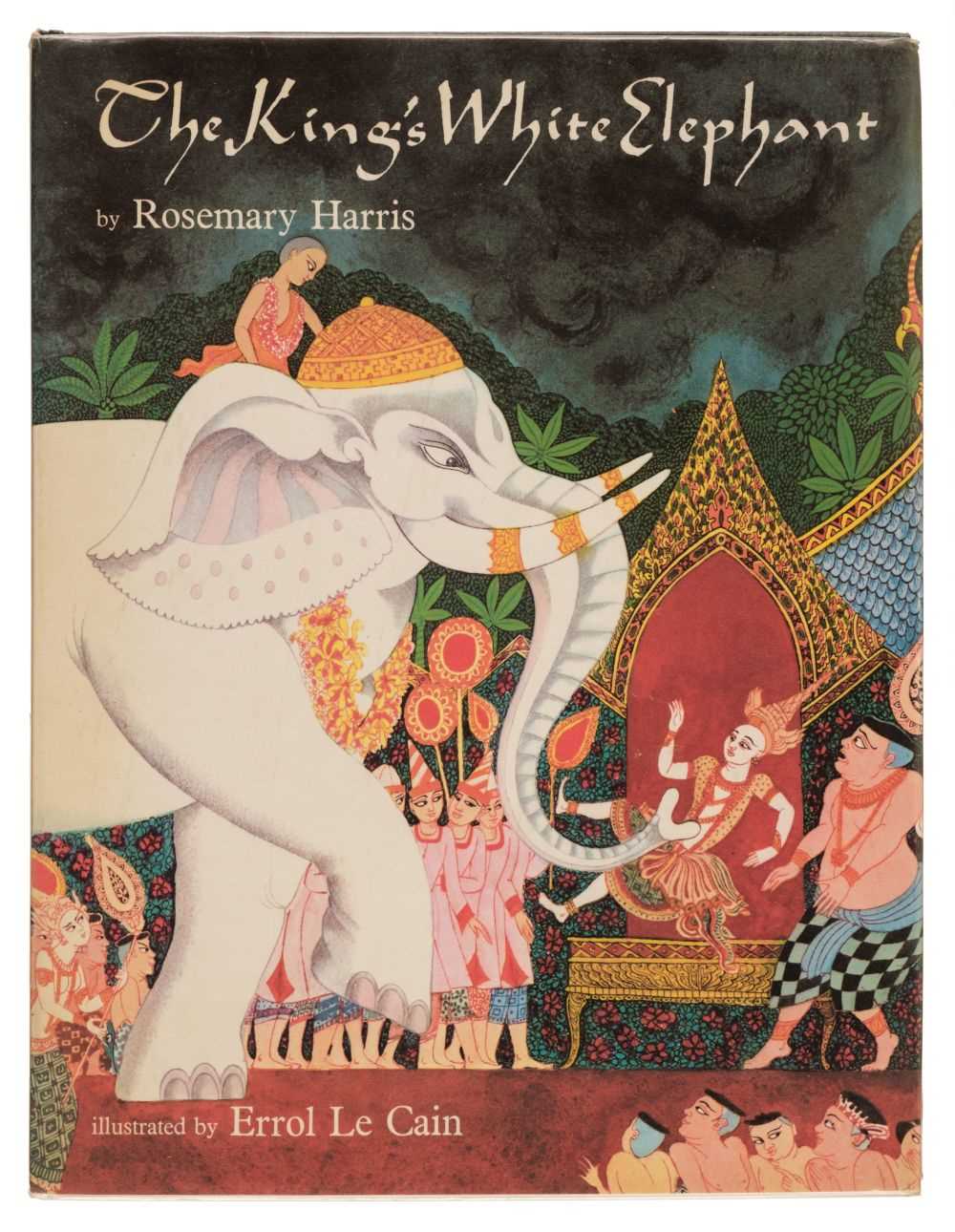 Lot 645 - Le Cain (Errol, illustrator). The King's White Elephant, by Rosemary Harris, 1st edition, 1973
