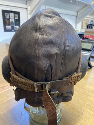 Lot 148 - Flying Helmet. WWII B Type flying helmet, circa 1940