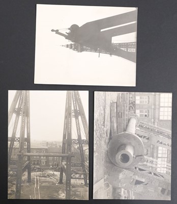 Lot 91 - Blackpool Tower. Thirteen gelatin silver print photographic postcards ..., 1928