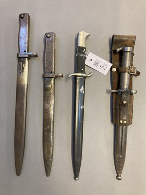 Lot 321 - Bayonets. German Fire Brigade parade bayonet, circa 1939-45