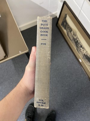 Lot 123 - Coburn (Alvin Langdon, 1882-1966). The Blue Grass Cook Book, Compiled by Minnie C. Fox