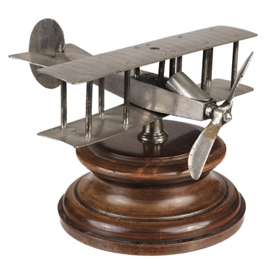 Lot 179 - Biplane Motor Car Mascot, circa 1912