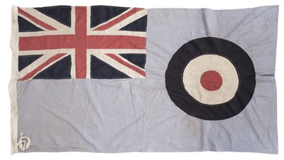 Lot 229 - Station Flag. WWII RAF Aerodrome Station flag dated 1942