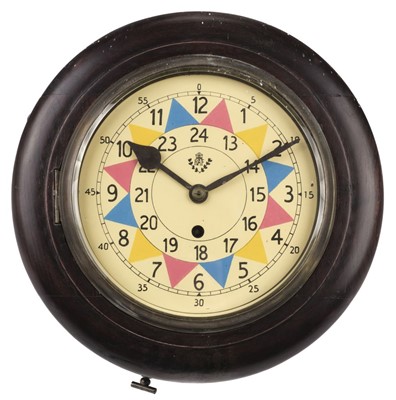 Lot 159 - Sector Clock. WWII RAF sector wall clock, smaller version