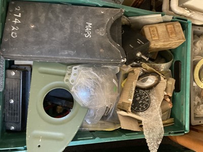 Lot 115 - Aircraft Spares. A collection of WWII and later aircraft spares