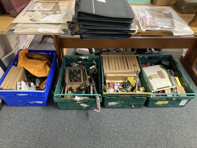 Lot 117 - Aircraft Spares. WWII and later aircraft spares (4 boxes)