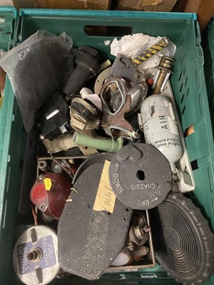 Lot 147 - Aircraft Spares. WWII and later aircraft spares (4 boxes)