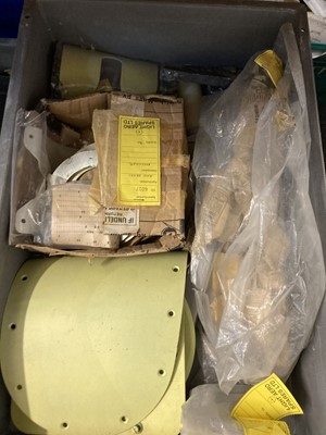 Lot 116 - Aircraft Spares. A large collection of aircraft spares (5 boxes)