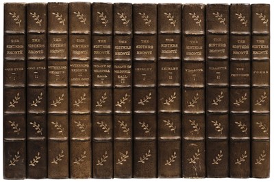 Lot 259 - Brontë Sisters. The Works of Charlotte, Emily and Anne Brontë, 12 volumes, 1893