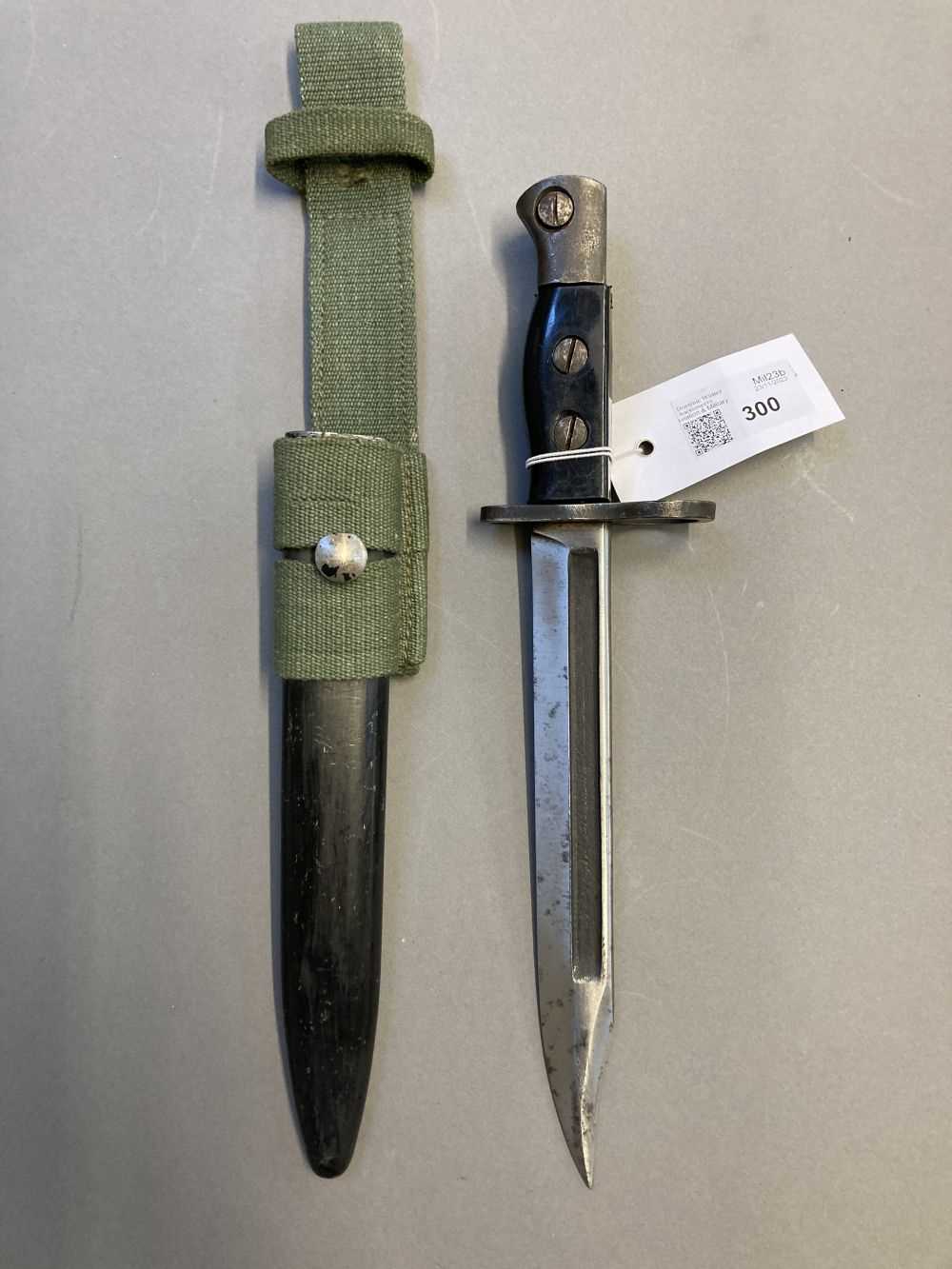 Lot 300 - Bayonet. British Lee Enfield No 5 bayonet