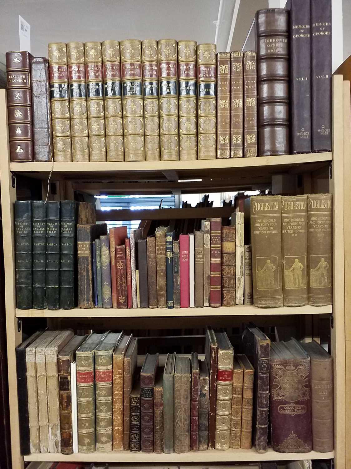Lot 391 - Antiquarian. A collection of mostly 19th century literature & reference