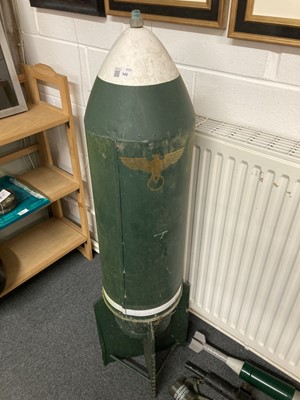 Lot 142 - Luftwaffe. A theatrical Luftwaffe bomb