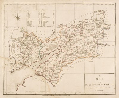 Lot 37 - Harrison (John). Maps of the English Counties with the Sub Divisions..., 1791