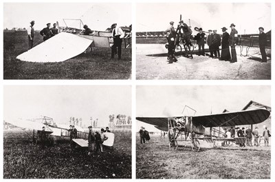 Lot 27 - Italian Aviation. A large collection of Caproni Aircraft photographs presented in nine folders