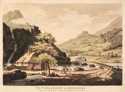 Lot 85 - [Tomkins, Charles].  Six Views in the West of England, London: R. Ackermann, circa 1802