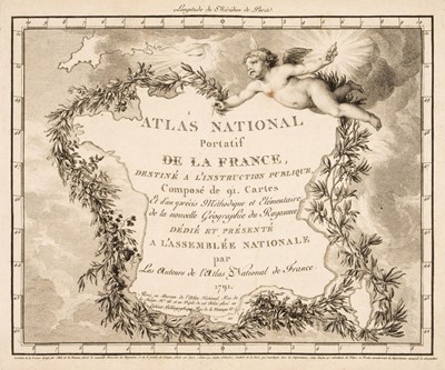 Lot 11 - Dumez (A. & Chaulaire P.G.). Précis élémentaire et méthodique de la nouvelle Géographie..., 1791