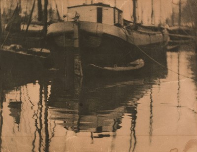 Lot 118 - Coburn (Alvin Langdon, 1882-1966). Canal in Rotterdam, 1908, photogravure